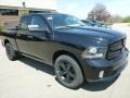 2014 Black Ram 1500 Express Quad Cab 4x4  photo #8