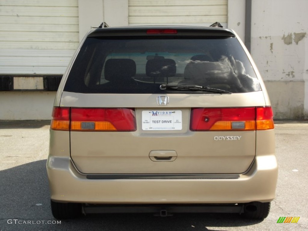 2002 Odyssey EX-L - Mesa Beige Metallic / Ivory photo #20