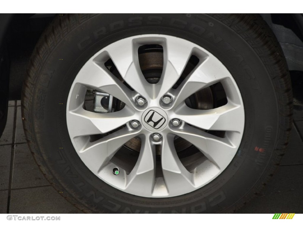 2014 CR-V EX - Alabaster Silver Metallic / Black photo #4
