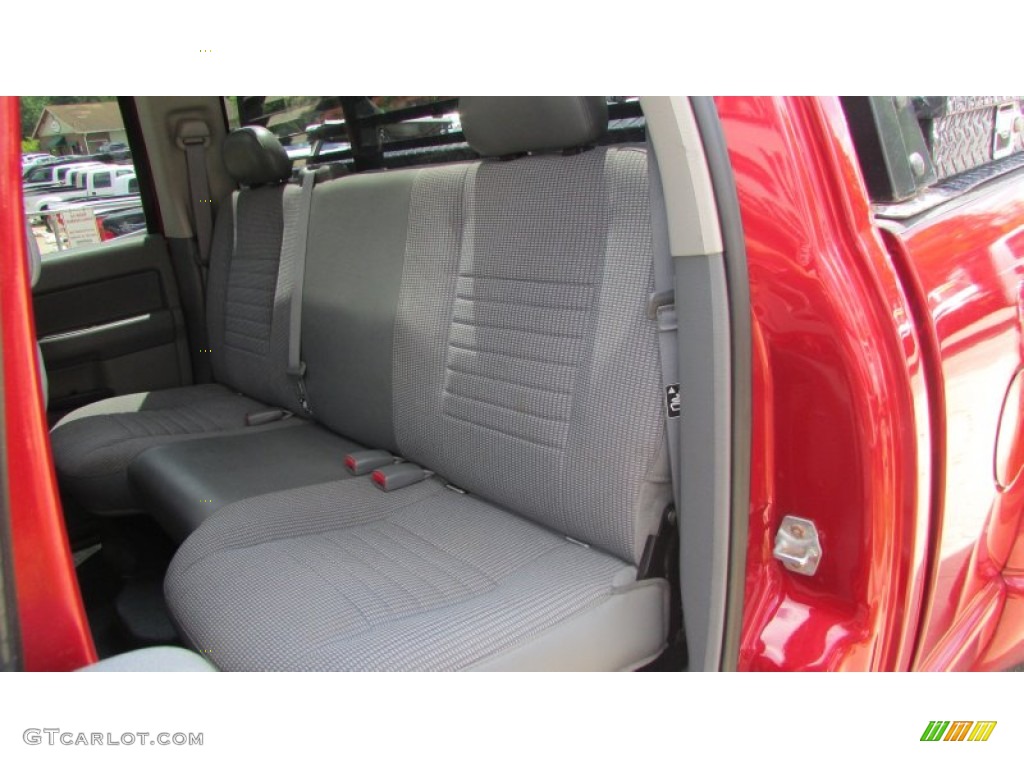 2008 Ram 3500 SLT Quad Cab 4x4 Dually - Inferno Red Crystal Pearl / Medium Slate Gray photo #68