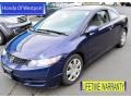 Royal Blue Pearl 2010 Honda Civic LX Coupe