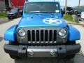 2014 Hydro Blue Pearl Coat Jeep Wrangler Sport 4x4  photo #10