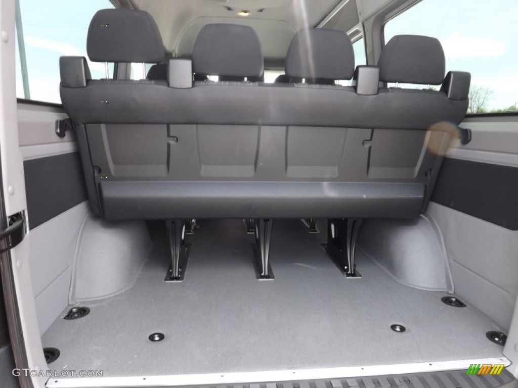 2014 Sprinter 2500 High Roof Passenger Van - Brilliant Silver Metallic / Tunja Black photo #6