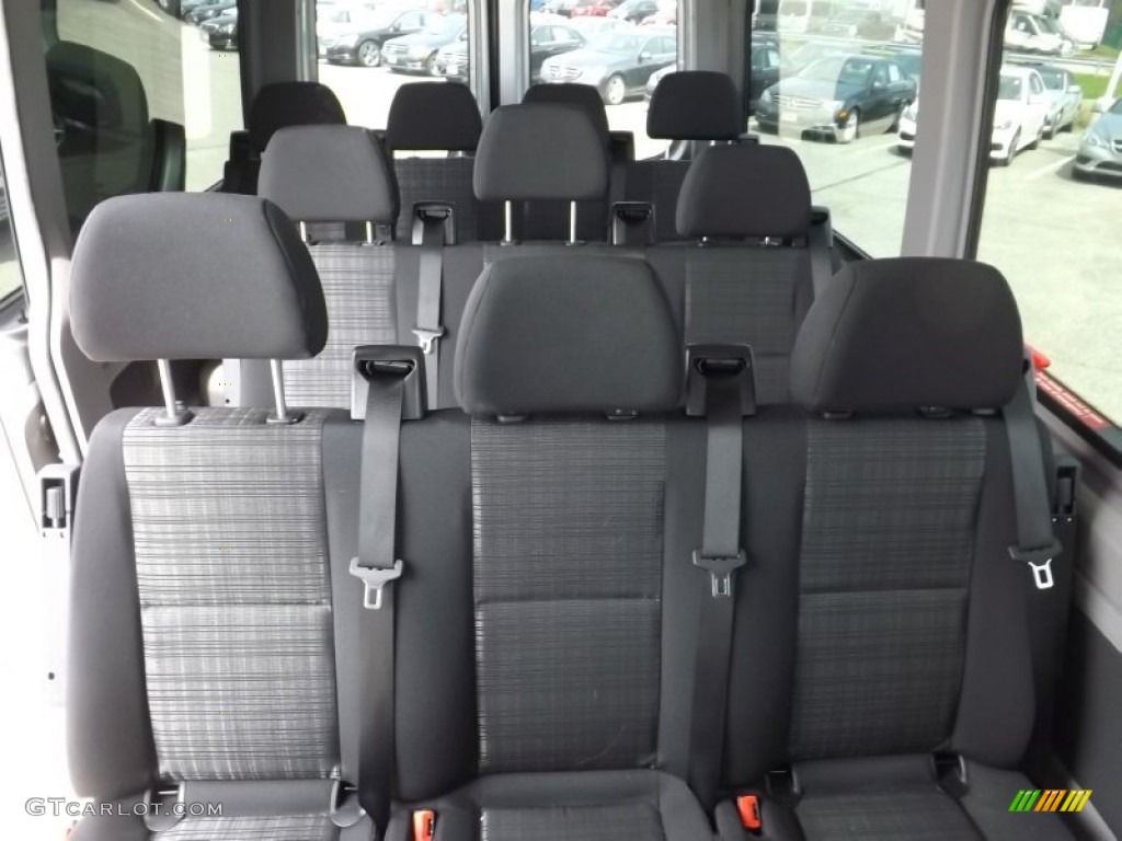 2014 Sprinter 2500 High Roof Passenger Van - Brilliant Silver Metallic / Tunja Black photo #9