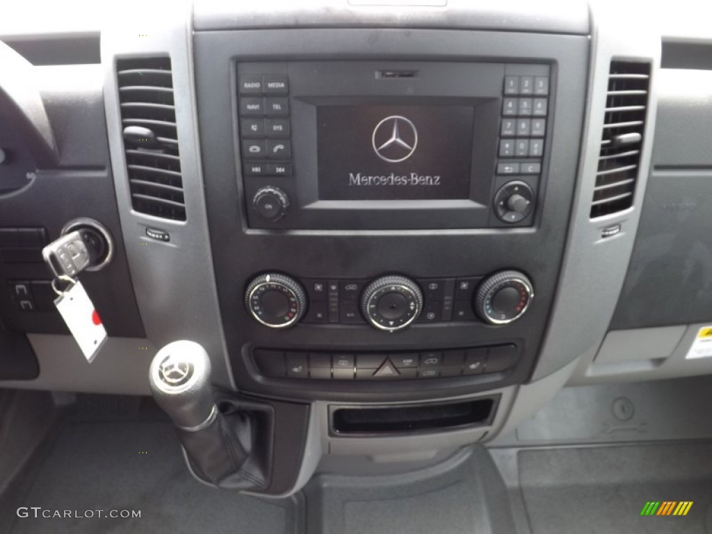 2014 Sprinter 2500 High Roof Passenger Van - Brilliant Silver Metallic / Tunja Black photo #10