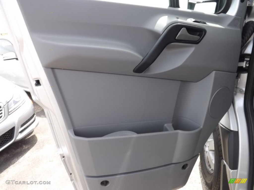 2014 Sprinter 2500 High Roof Passenger Van - Brilliant Silver Metallic / Tunja Black photo #14