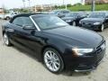 2014 Phantom Black Pearl Audi A5 2.0T quattro Cabriolet  photo #5