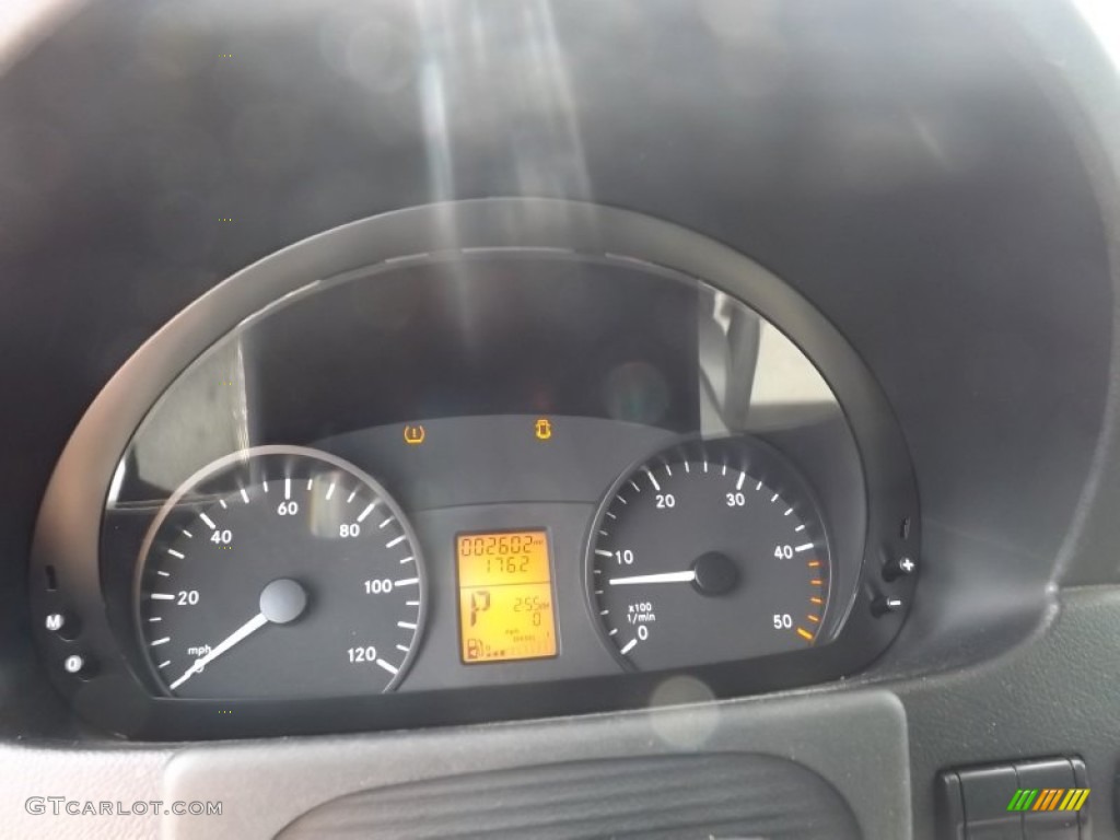 2014 Mercedes-Benz Sprinter 2500 High Roof Cargo Van Gauges Photos