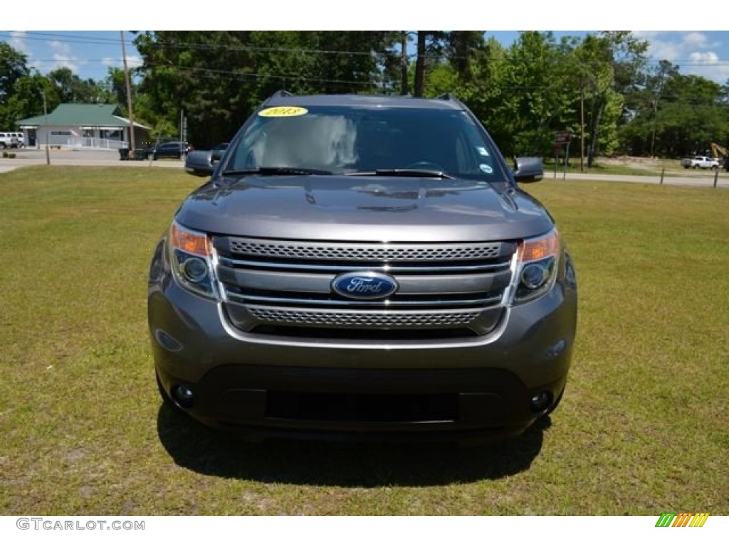 2013 Explorer Limited 4WD - Sterling Gray Metallic / Charcoal Black photo #2