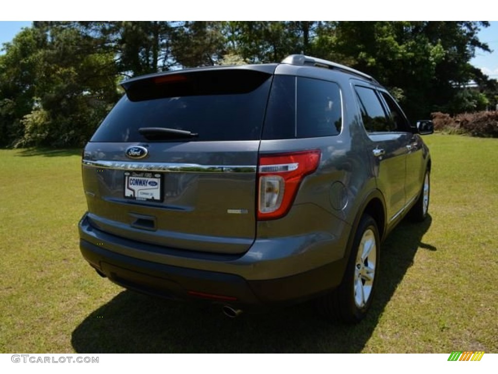 2013 Explorer Limited 4WD - Sterling Gray Metallic / Charcoal Black photo #5