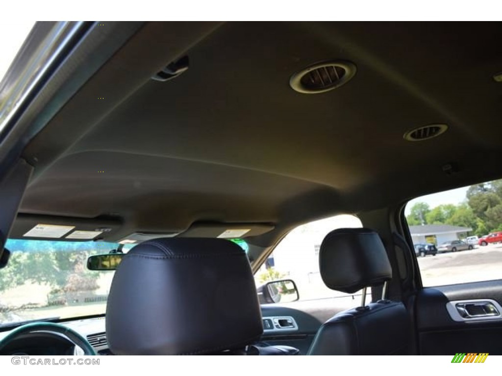 2013 Explorer Limited 4WD - Sterling Gray Metallic / Charcoal Black photo #15