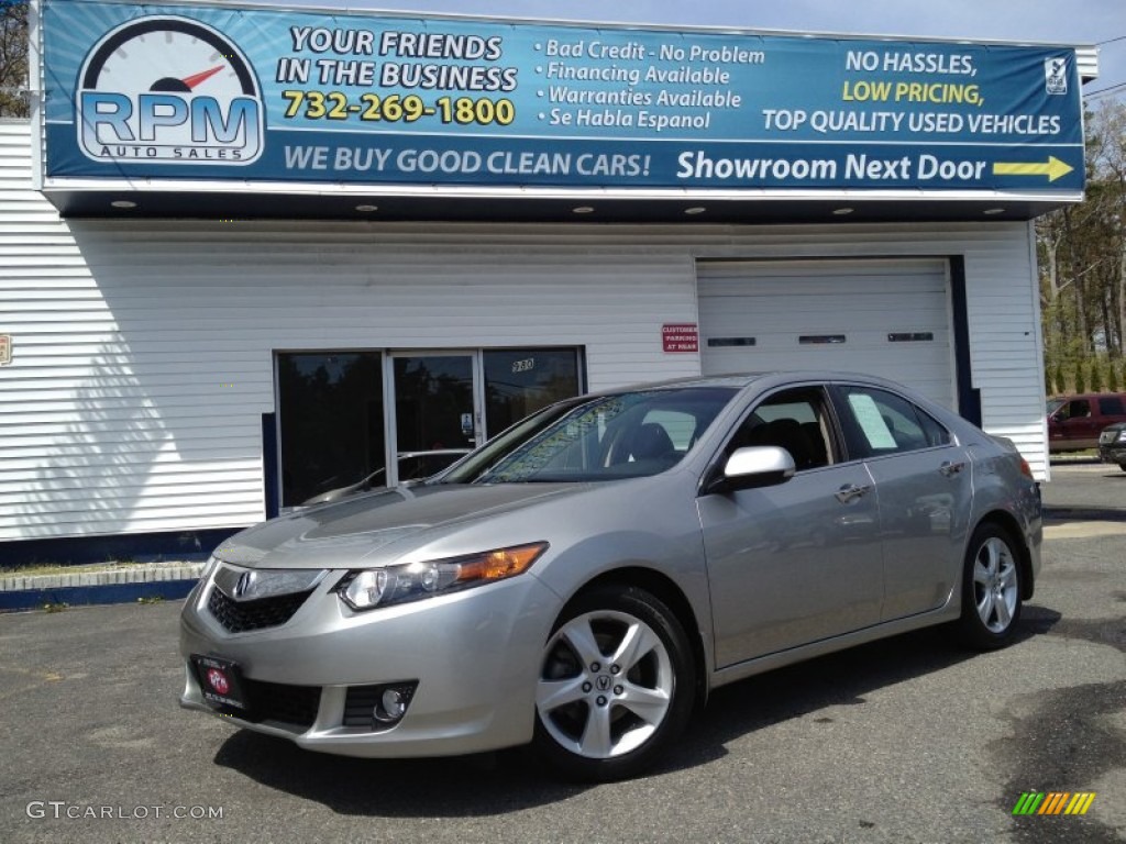 2010 TSX Sedan - Palladium Metallic / Ebony photo #1