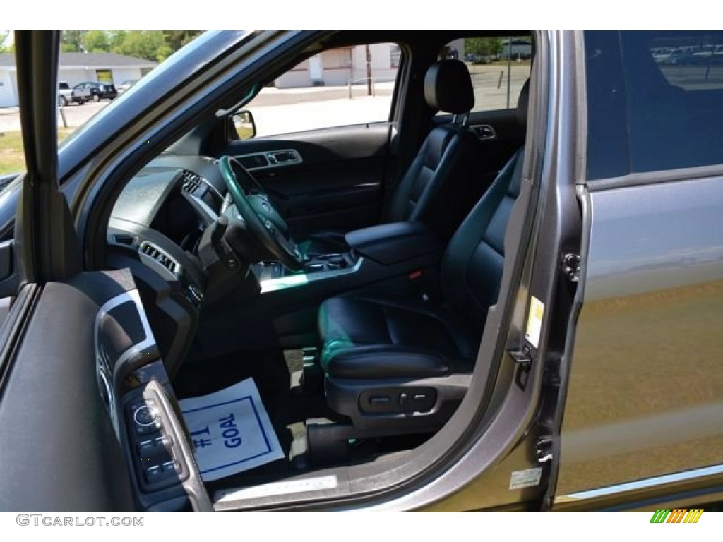 2013 Explorer Limited 4WD - Sterling Gray Metallic / Charcoal Black photo #22