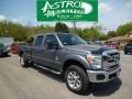 2014 Sterling Gray Metallic Ford F250 Super Duty XLT Crew Cab 4x4  photo #1