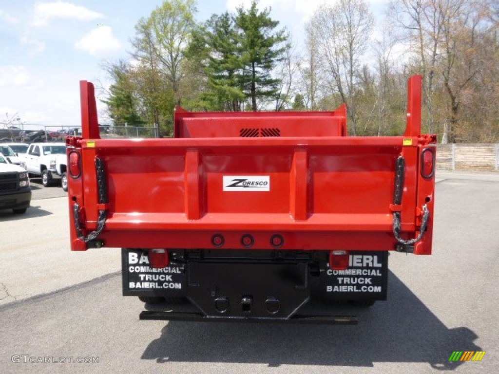 2015 Silverado 3500HD WT Regular Cab Dump Truck - Victory Red / Jet Black/Dark Ash photo #7