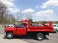 Victory Red 2015 Chevrolet Silverado 3500HD WT Regular Cab Dump Truck Exterior