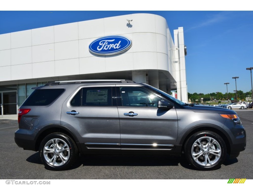 2014 Explorer Limited - Sterling Gray / Medium Light Stone photo #2