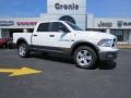 2012 Bright White Dodge Ram 1500 Outdoorsman Crew Cab 4x4  photo #1