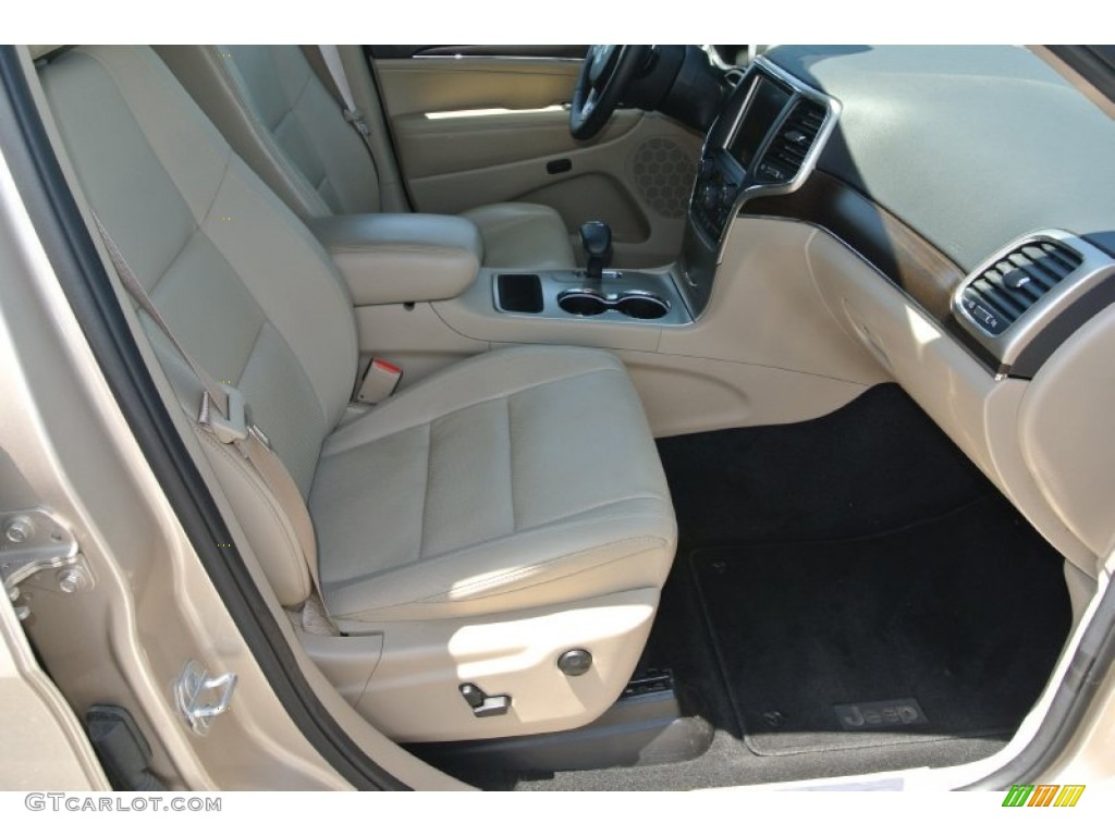 2014 Grand Cherokee Limited - Cashmere Pearl / New Zealand Black/Light Frost photo #25