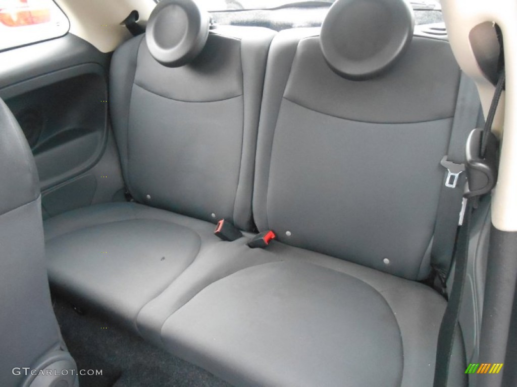 Grigio/Nero (Gray/Black) Interior 2013 Fiat 500 Pop Photo #93308598
