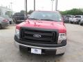 2014 Vermillion Red Ford F150 XL SuperCab  photo #4