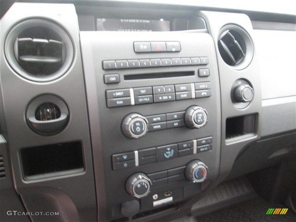 2014 F150 XL SuperCab - Vermillion Red / Steel Grey photo #13