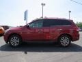 2013 Cayenne Red Nissan Pathfinder SV 4x4  photo #4