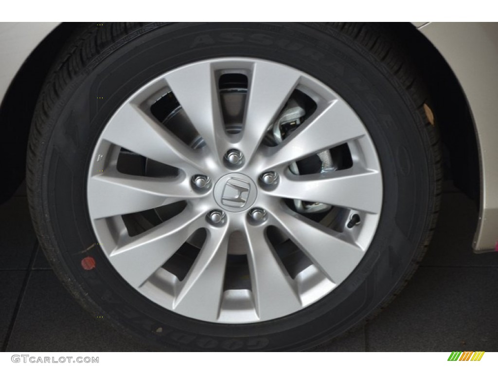 2014 Accord EX Sedan - Champagne Frost Pearl / Ivory photo #3