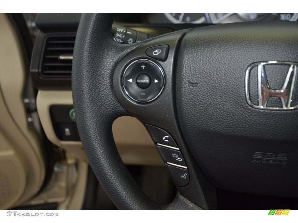2014 Accord EX Sedan - Champagne Frost Pearl / Ivory photo #23