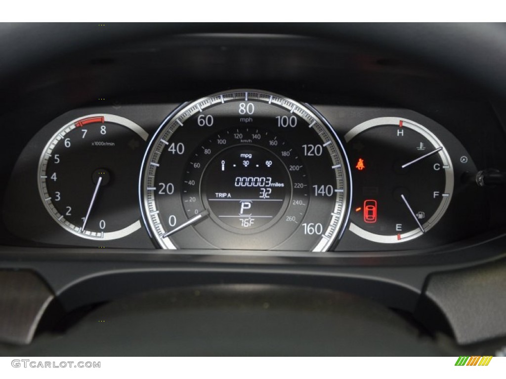2014 Accord EX Sedan - Champagne Frost Pearl / Ivory photo #24