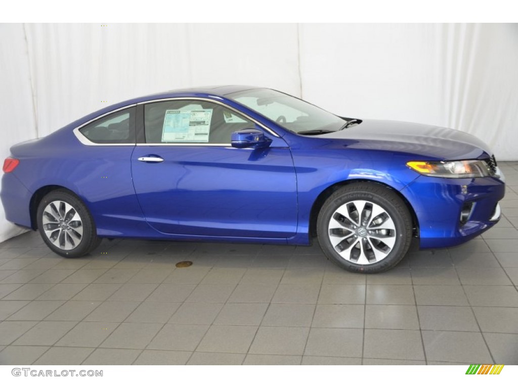 2014 Accord EX Coupe - Still Night Pearl / Black photo #4