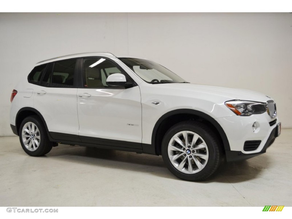Alpine White 2015 BMW X3 xDrive28i Exterior Photo #93315489