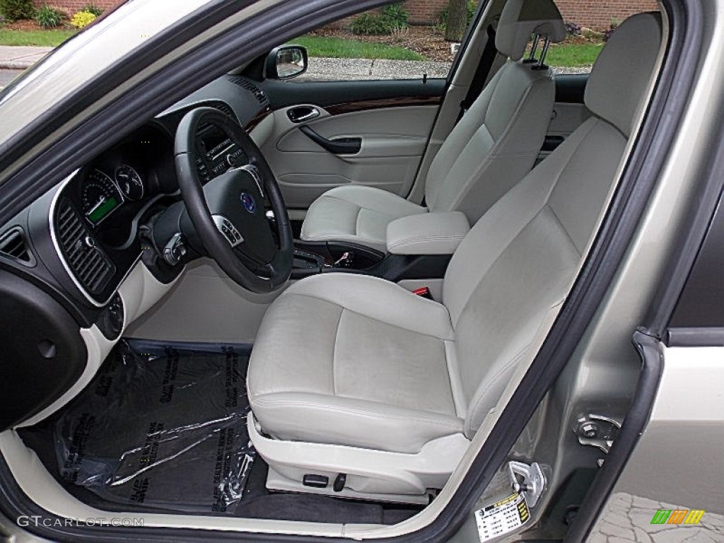 2008 9-3 2.0T Sport Sedan - Pepper Green Metallic / Parchment photo #12
