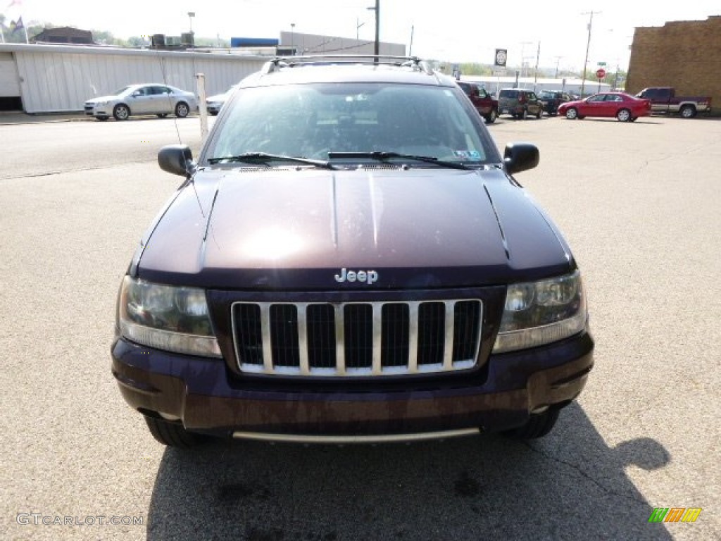2004 Grand Cherokee Laredo 4x4 - Deep Lava Red Metallic / Taupe photo #3