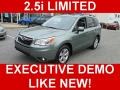 Jasmin Green Metallic 2014 Subaru Forester 2.5i Limited