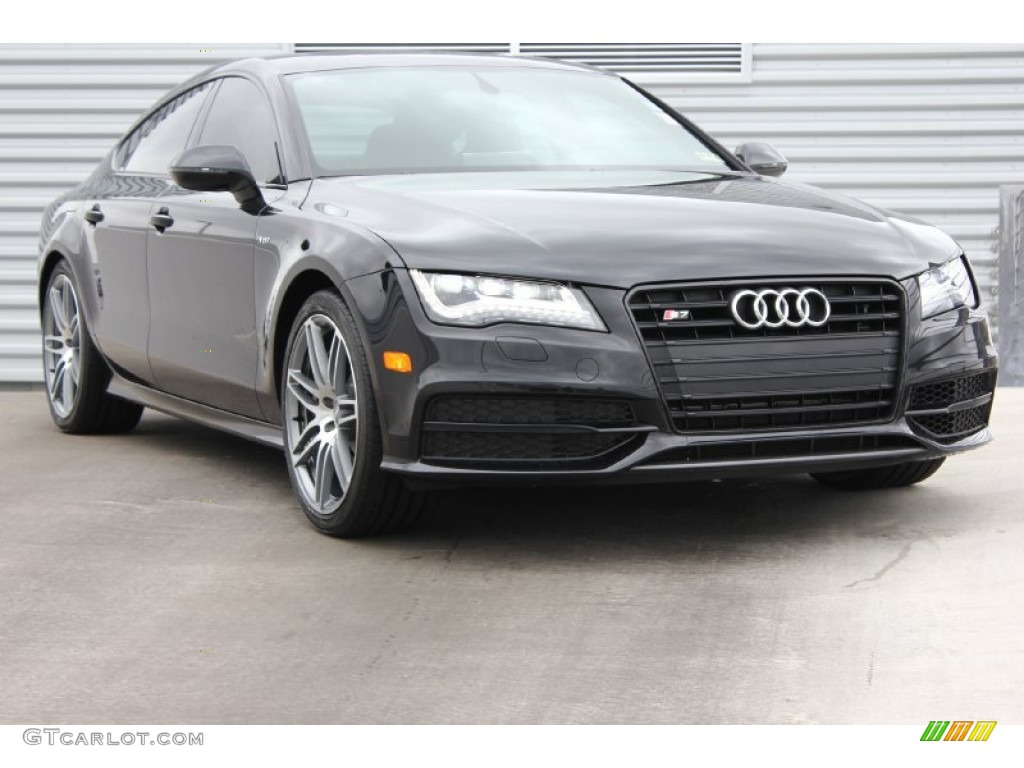 2014 S7 Prestige 4.0 TFSI quattro - Brilliant Black / Black Valcona w/Diamond Contrast Stitching photo #1