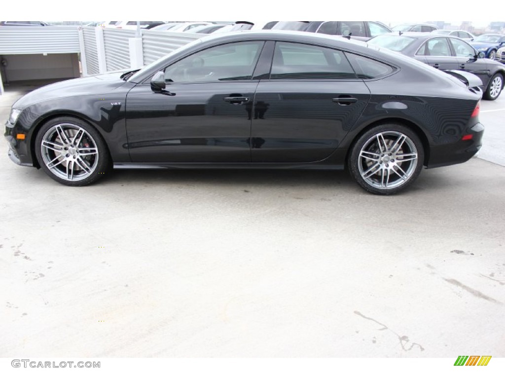 Brilliant Black 2014 Audi S7 Prestige 4.0 TFSI quattro Exterior Photo #93323830