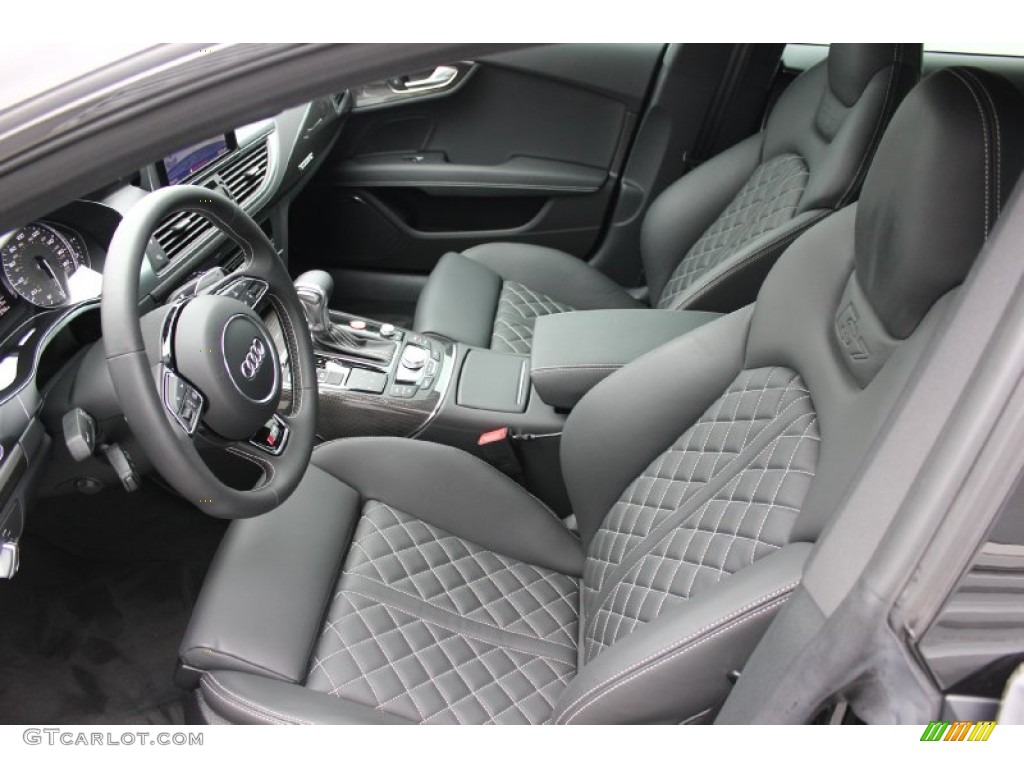 2014 Audi S7 Prestige 4.0 TFSI quattro Front Seat Photo #93324124
