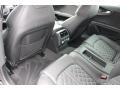 Black Valcona w/Diamond Contrast Stitching Rear Seat Photo for 2014 Audi S7 #93324640