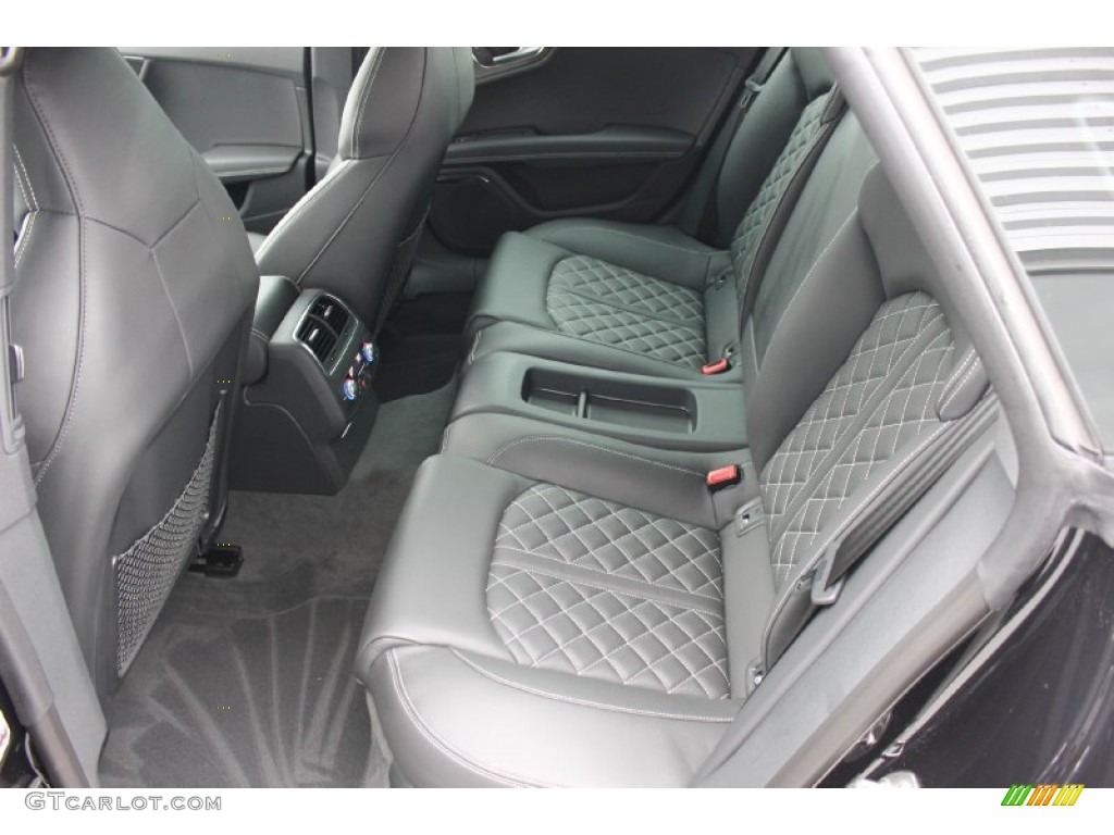 2014 Audi S7 Prestige 4.0 TFSI quattro Rear Seat Photo #93324655