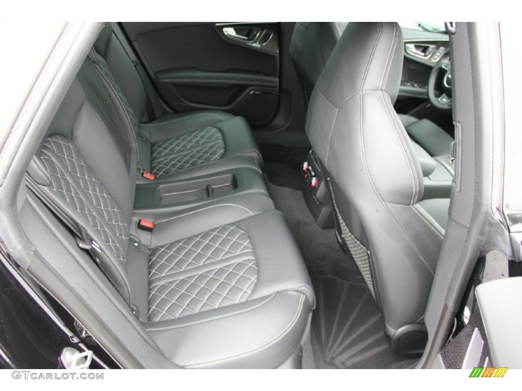 2014 Audi S7 Prestige 4.0 TFSI quattro Rear Seat Photo #93324823
