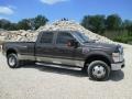 2008 Forest Green Metallic Ford F350 Super Duty Lariat Crew Cab 4x4 Dually  photo #29