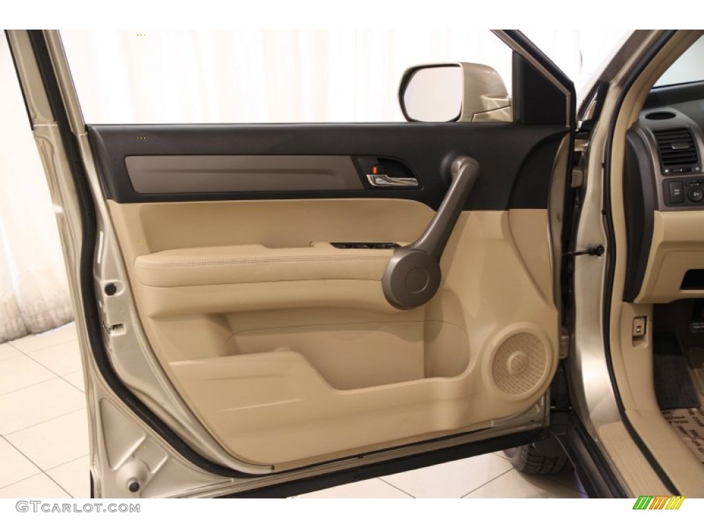 2009 Honda CR-V EX-L 4WD Ivory Door Panel Photo #93326776