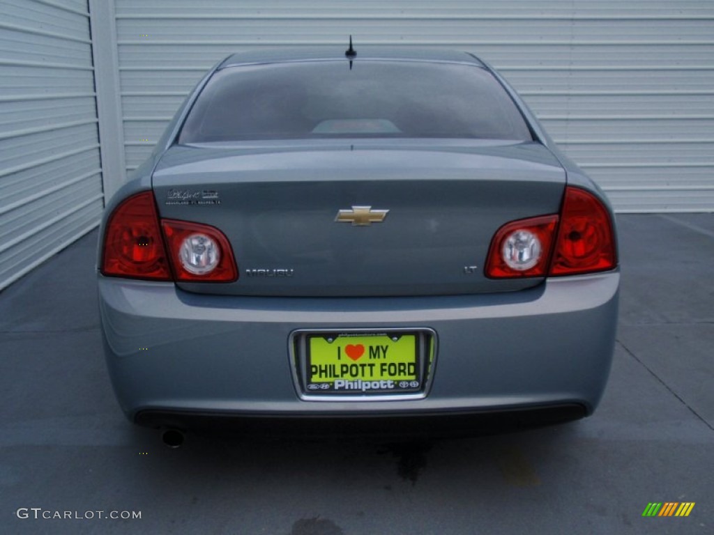 2008 Malibu LT Sedan - Golden Pewter Metallic / Titanium Gray photo #5
