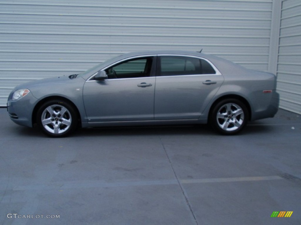 2008 Malibu LT Sedan - Golden Pewter Metallic / Titanium Gray photo #6