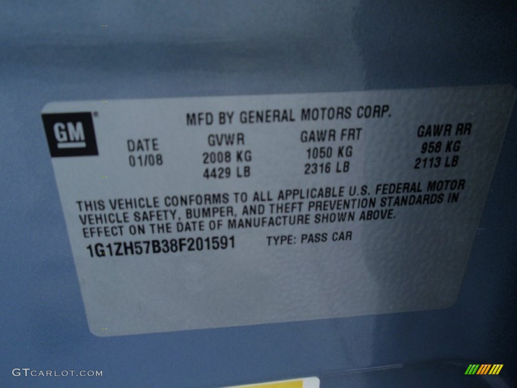 2008 Malibu LT Sedan - Golden Pewter Metallic / Titanium Gray photo #42