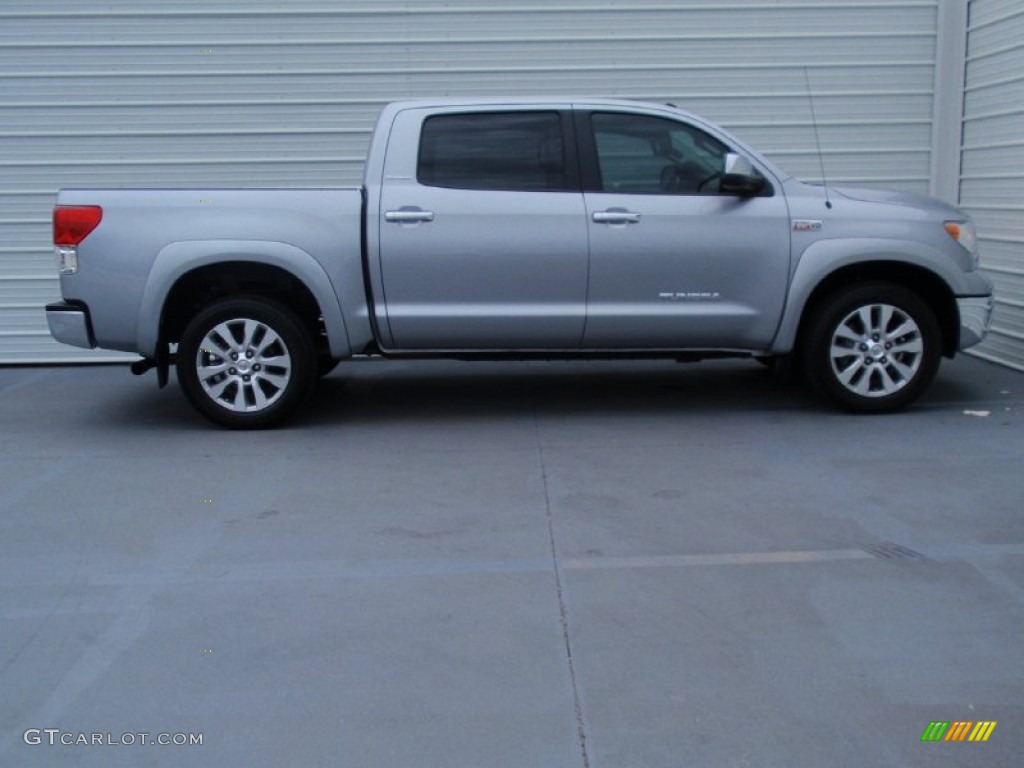 2012 Tundra Limited CrewMax - Silver Sky Metallic / Graphite photo #3