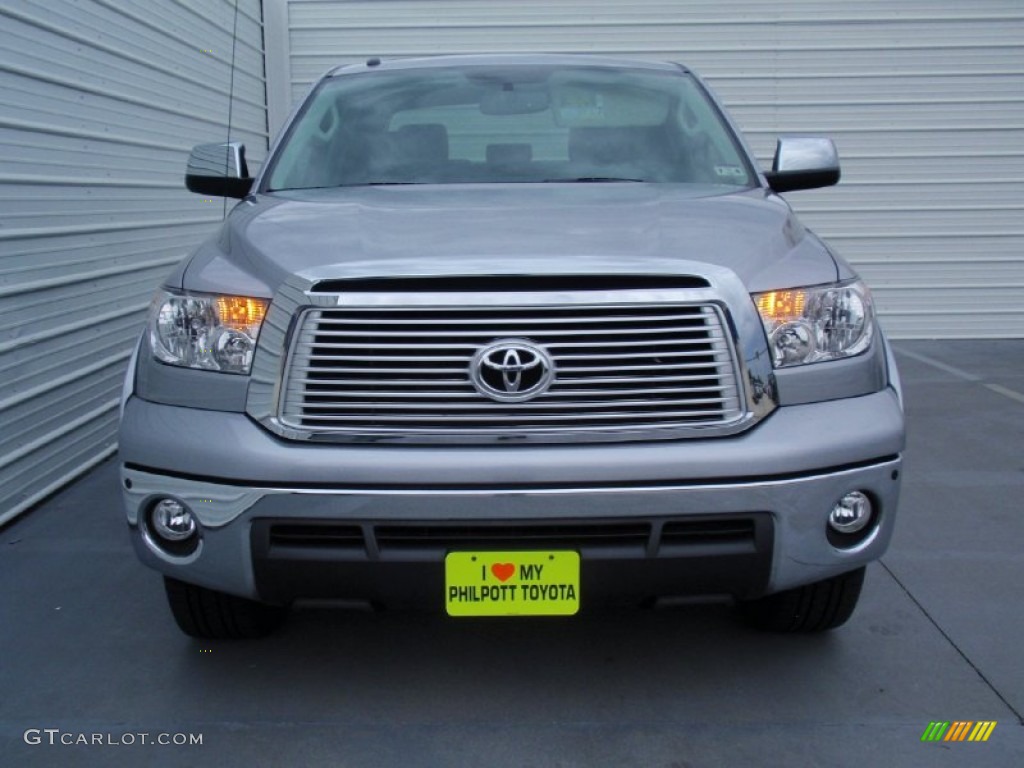 2012 Tundra Limited CrewMax - Silver Sky Metallic / Graphite photo #11