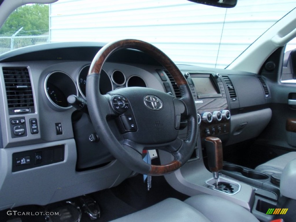 2012 Tundra Limited CrewMax - Silver Sky Metallic / Graphite photo #38