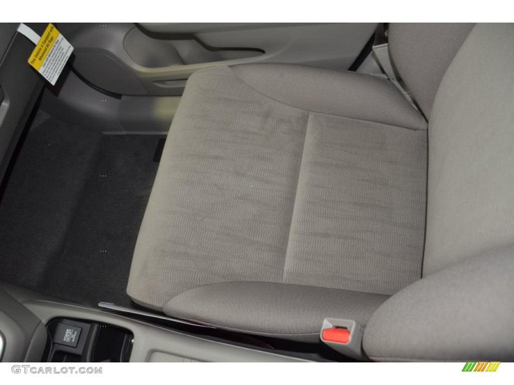 2014 CR-V LX - Basque Red Pearl II / Gray photo #13